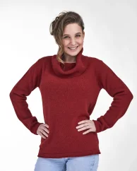 Damen Rollkragenpullover Kaschmir groß