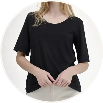 Short sleeve - Color - Wine