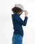 Damen Funktions T-Shirt Merino 140 - Farbe: Dunkelblau, Größe: XL