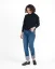 Damen Woll-Rollkragenpullover Merino - Farbe: Grau