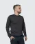 Men´s Merino Wool Sweater - Color: Antracit, Size: S