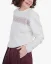 Damen-Wollpullover „CS“ Merino - Farbe: Cremefarben, Größe: XS