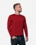 Men´s Merino Wool Sweater - Color: Antracit, Size: S