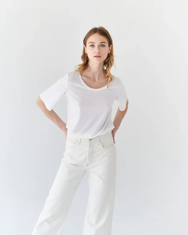 Dámske tričko Merino Basic 195