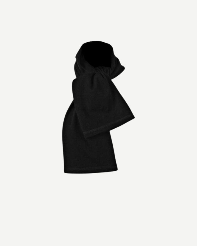 Woll-Thermoschal Merino Schwarz Gr. UNI