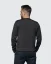 Men´s Merino Wool Sweater - Color: Antracit, Size: S