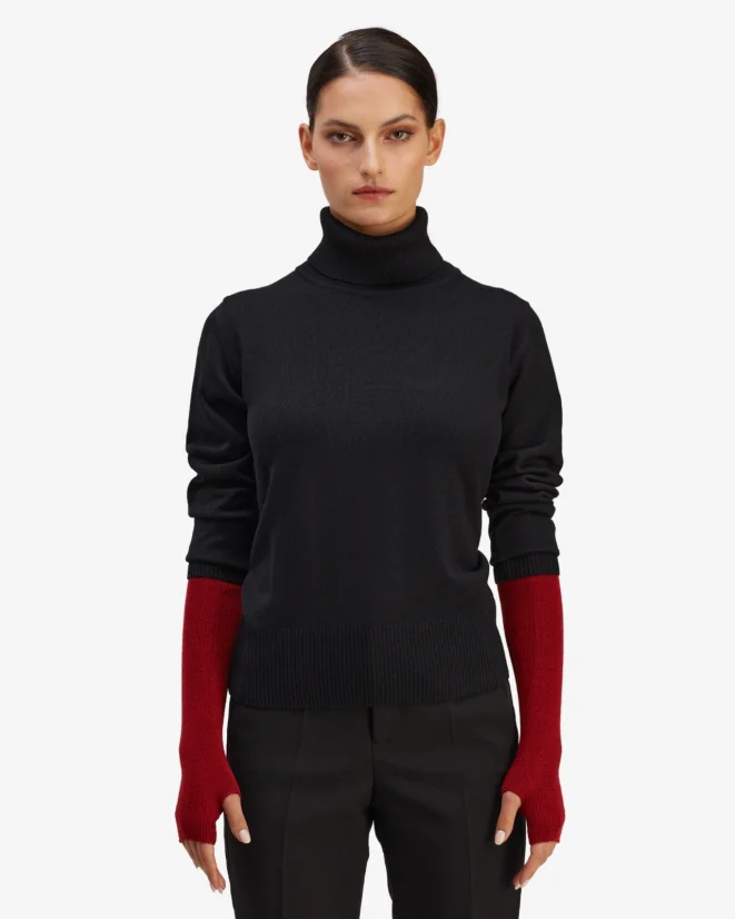Damen Handwärmer - Farbe: Braun, Größe: Univerzální