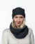 Damen Wollmütze Merino Extra Fein Schwarz