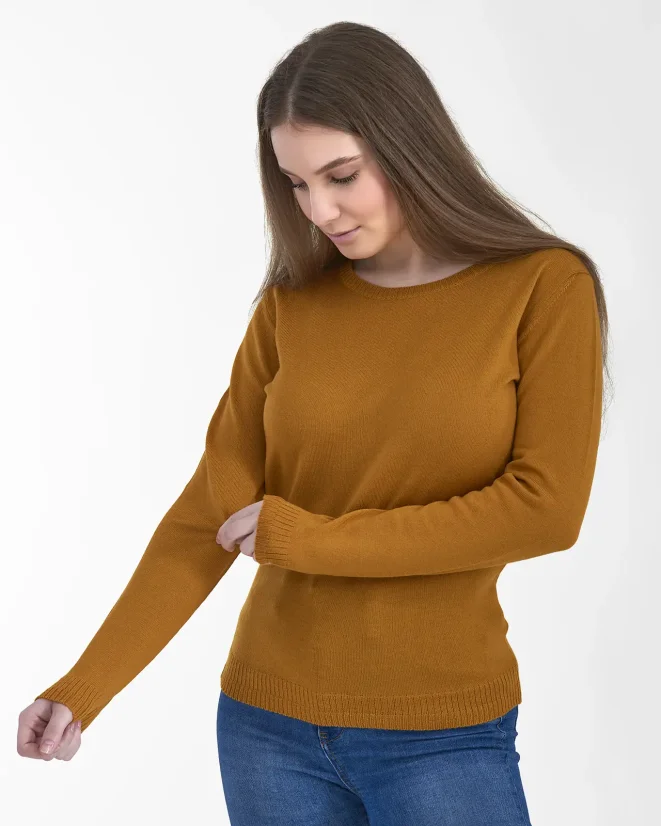 Dámsky sveter Merino Extra Wool - Farba: Čierna, Veľkosť: XS