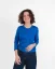 Damen Funktions T-Shirt Merino 140 - Farbe: Dunkelblau, Größe: XL