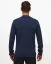 Men´s Merino Blend Zip Sweater - Color: Blue, Size: S