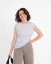 Women´s Functional Tank Top Merino 195 White - Color: White, Size: XL
