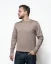 Men´s Merino Wool Sweater - Color: Antracit, Size: S