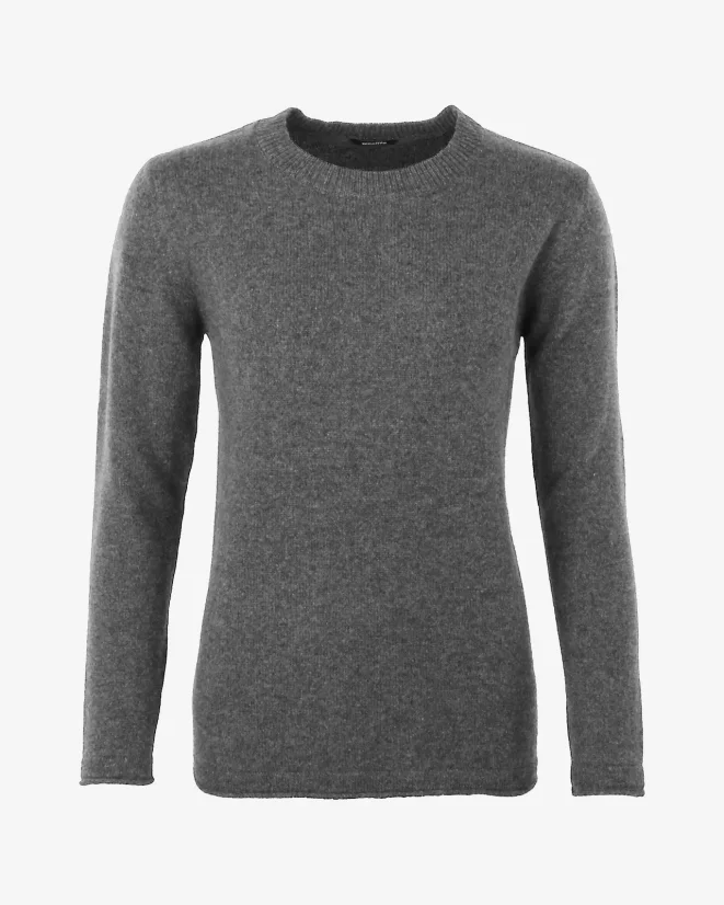 Pullover aus Wolle und Kaschmir - Farbe: Antracit, Größe: XS