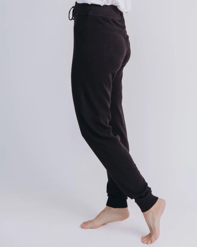 Dámské tepláky Kašmír Blend - Farba: Olivová, Veľkosť: XL-XXL