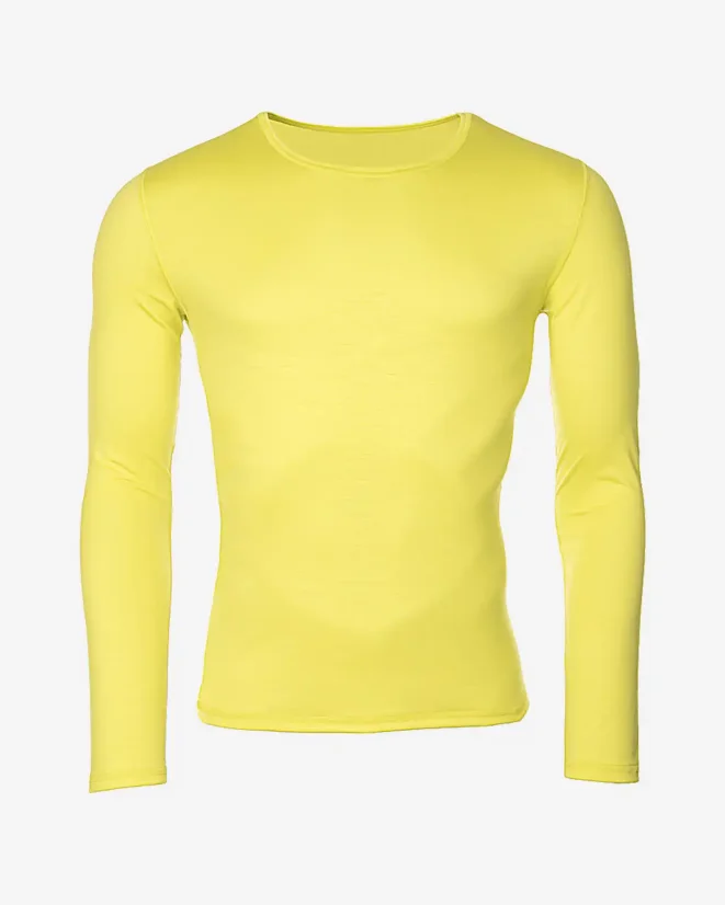 Men´s Functional T-Shirt Merino 140 Long Sleeve - Color: Black, Size: M
