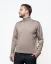 Men´s Merino wool turtleneck - Color: Black, Size: M