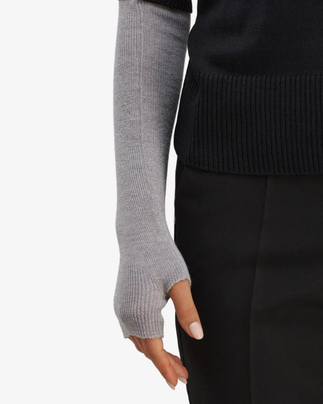 Damen Handwärmer - Farbe: Braun, Größe: Univerzální