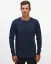 Men´s Merino Blend Wool Sweater - Color: Light blue, Size: XL
