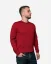 Men´s Merino wool crewneck sweater - Color: Grey, Size: XXL