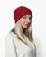 Damen-Wollmütze Merino Extra Fein Bordeaux