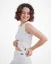 Damen-Funktions-Tank-Top Merino 210 - Farbe: Beige, Größe: M