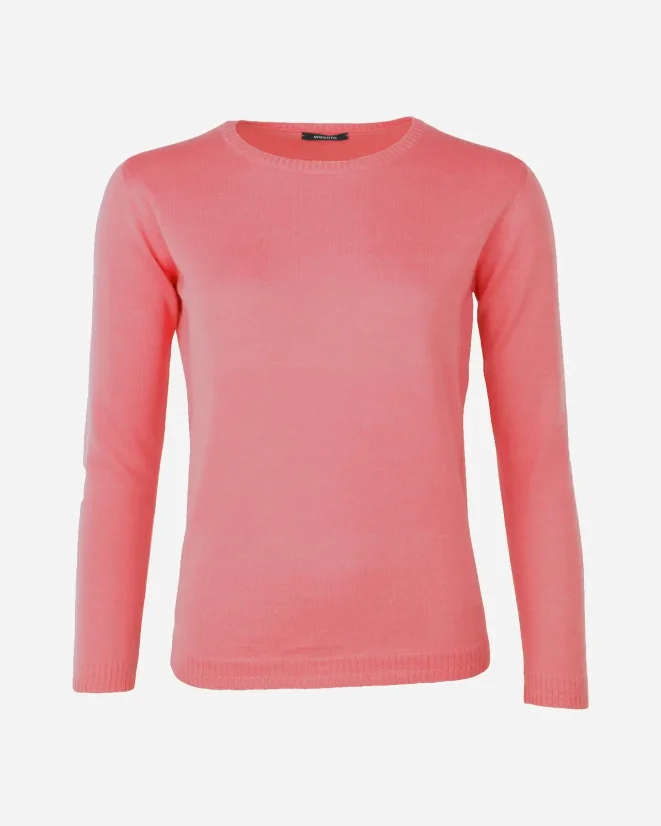 Damen Pullover aus Merinowolle - Farbe: Gelb, Größe: S