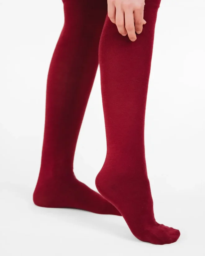 Damen Merino SuperSoft Strumpfhose - Farbe: Schwarz, Strumpfgröße: 182/116