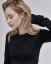 Damen T-Shirt Merino Basic 140 - Farbe: Schwarz, Größe: XXL