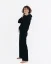 Women´s Cashmere Blend Pants - Color: Black, Size: M-L