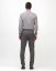 Men´s Merino Fancy SlimFit Shirt - Color: White-blue fine pepito, Size: 40 Slim Fit
