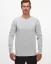 Męski sweter z wełny Merino Blend - Kolor: Szary, Rozmiar: S