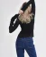Damen T-Shirt Merino Basic 140 - Farbe: Schwarz, Größe: XXL