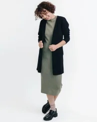 Damen 3/4 Strickjacke aus Wolle