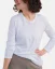 Damen Funktionshemd Merino 195 langarm Weiß - Farbe: Weiß, Größe: M