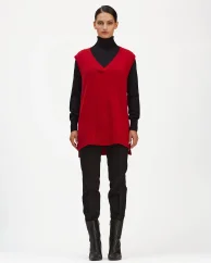 Dámska vlnená vesta z jahňacej vlny