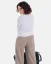 Damen Funktionshemd Merino 195 langarm Weiß - Farbe: Weiß, Größe: L