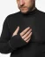 Herren-Woll-T-Shirt Merino 240 Langarm + Steh-Shirt