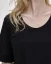 Damen T-Shirt Merino Basic 140 - Farbe: Schwarz, Größe: XXL