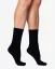 3 PACK Woolife Wollsocken mit Rippe - Farbe: Schwarz, Schuhgröße: 31-32