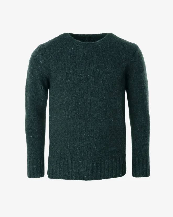 Men´s Alpaca Blend Sweater - Color: Light blue, Size: M