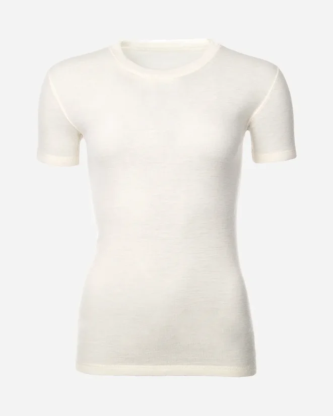 Damen Funktions-T-Shirt Merino 210 - Farbe: Beige, Größe: S