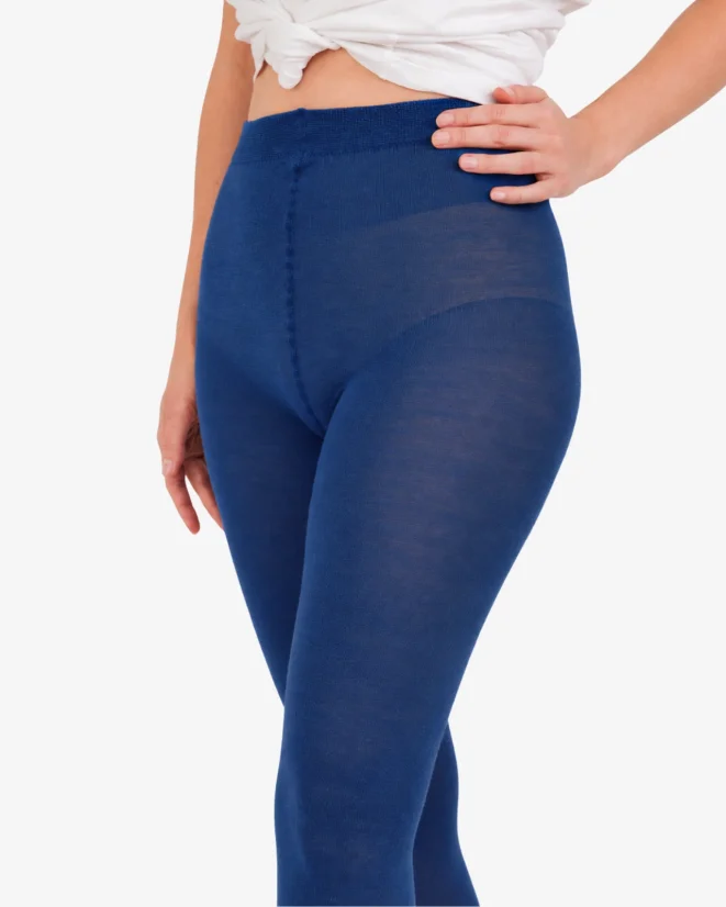 Dámské punčochové legíny Merino SuperSoft - Barva: Vínová, Velikost punčoch: 158/100