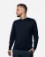 Men´s Merino wool crewneck sweater - Color: Grey, Size: XXL