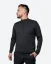 Men´s Merino Wool Sweater with Zipper - Color: Blue, Size: XXL