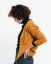 Damen Wollpullover mit Knopfleiste - Farbe: Grau, Größe: L
