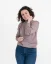 Damen Woll-Rollkragenpullover Merino - Farbe: Grau