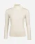 Damen Woll-Rollkragenpullover Merino - Farbe: Grau