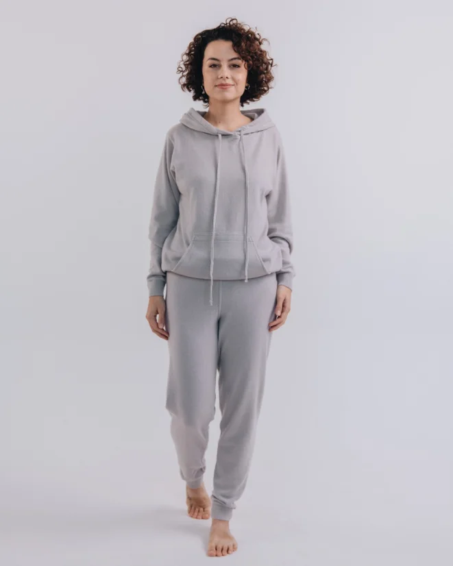 Dámské tepláky Kašmír Blend - Farba: Olivová, Veľkosť: XL-XXL