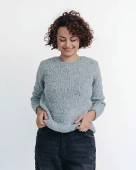Dámský vlněný slim fit svetr Alpaka Blend